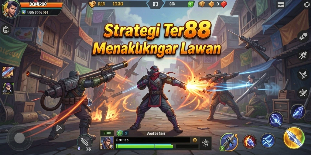 Tampilan layar gameplay DOWER88 yang menarik dan penuh strategi.