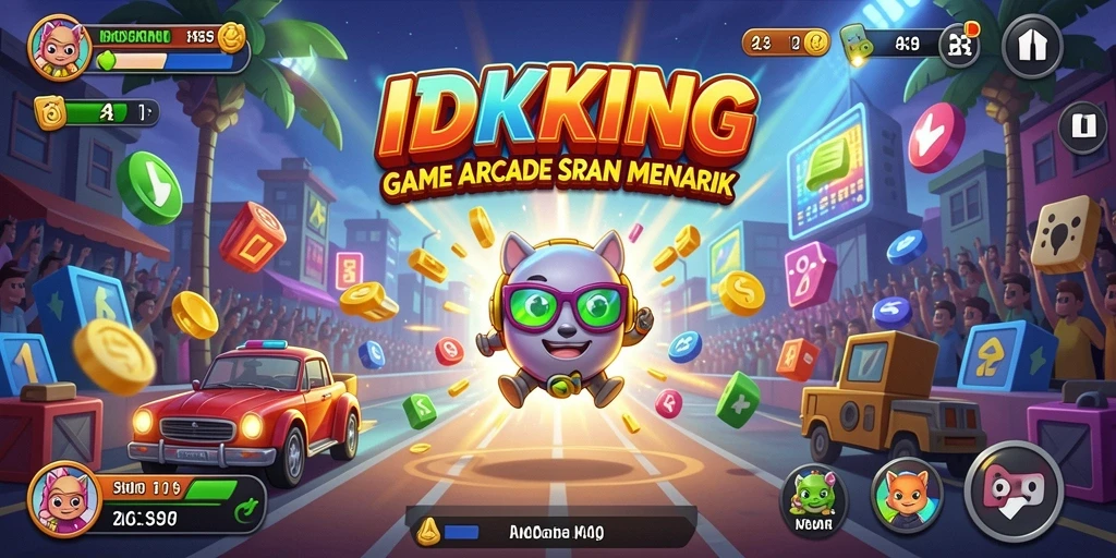 Screenshot gameplay IDRKING menampilkan aksi seru dan grafis menarik.