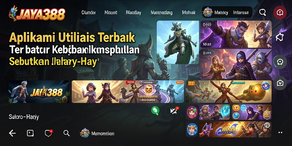 Tampilan antarmuka JAYA388 yang jelas dan mudah digunakan.
