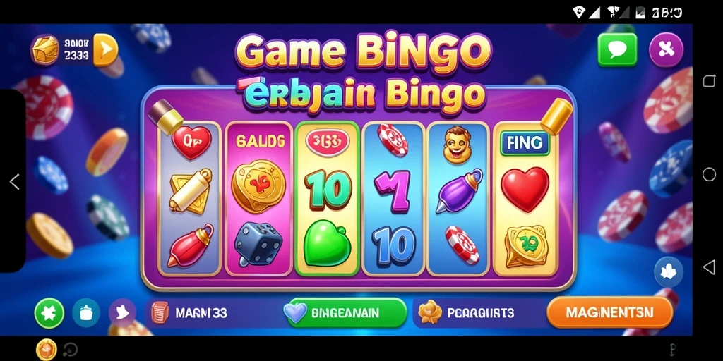 Tampilan gameplay seru di MAGNET33 dengan fitur Bingo yang menarik.
