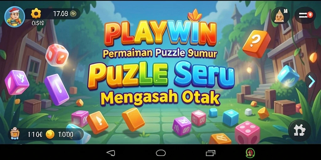 Screenshot gameplay <strong>PLAYWIN</strong> menampilkan tantangan puzzle yang seru dan menarik.