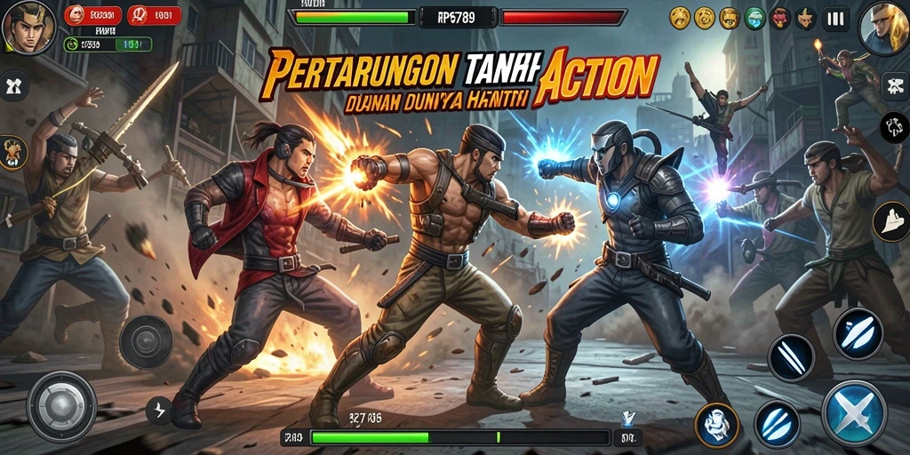 Tampilan menarik dari gameplay RP6789 yang penuh aksi.