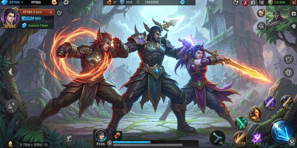Tampilan gameplay RP886 yang menegangkan dan menarik.