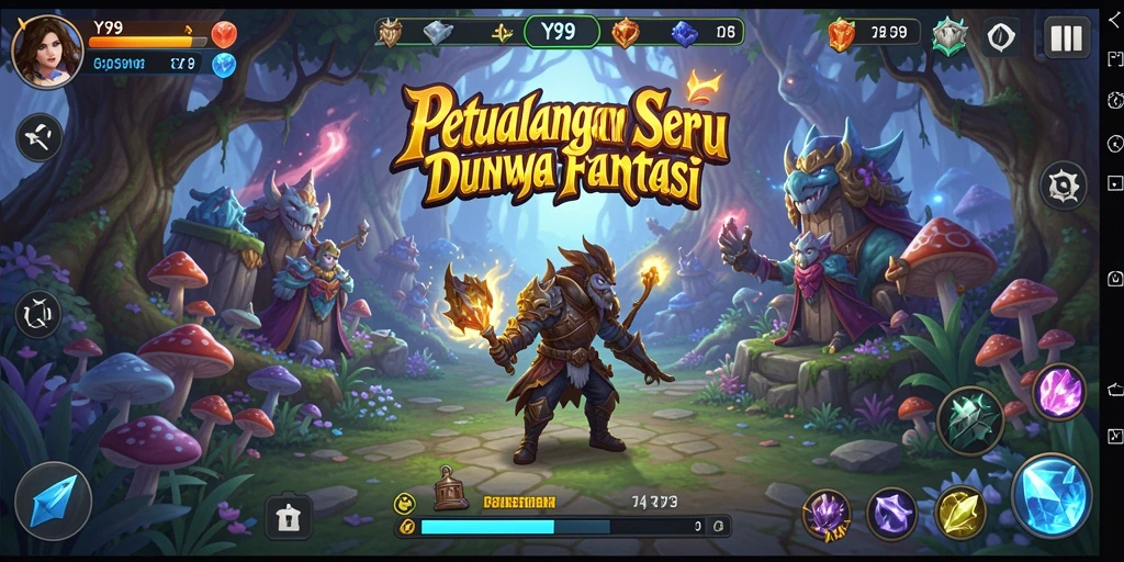 Gameplay Y89 yang seru dalam petualangan menegangkan.